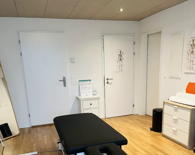 Behandlungsraum der Massagepraxis Med Focus in Hellbühl